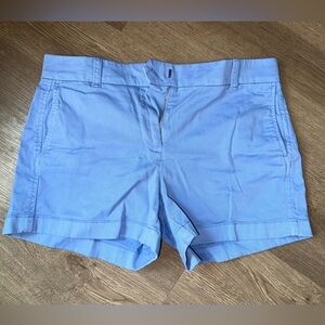 J. Crew Sky Blue woman’s Flat Front Shorts